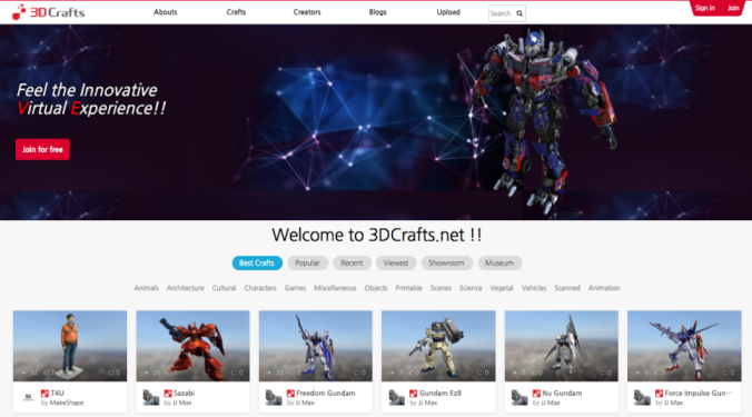 www.3dcrafts.net